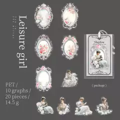 Pack 20 stickers PET You in the Mirror
