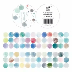 Washi Stickers Dots Oriental Aesthetics 60mm x 3m