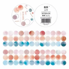Washi Stickers Dots Oriental Aesthetics 60mm x 3m