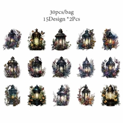 Imagen de Pack 30 stickers PET Magic World