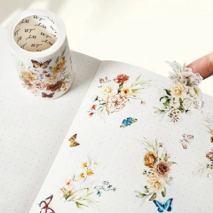 Cinta Pre-cut Floral Wave 60mm×5m PET (861) - comprar online