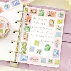 Washi tape BGM con foil Life 15 mm x 5m - Casa Washi