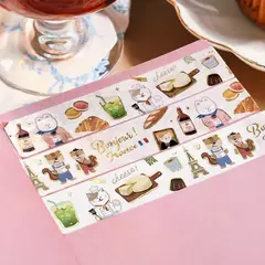 Washi tape BGM con foil World Cafe 20 mm x 5m en internet