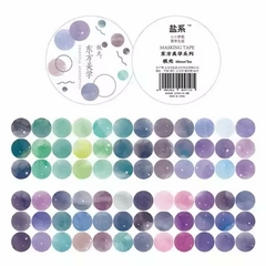 Washi Stickers Dots Oriental Aesthetics 60mm x 3m
