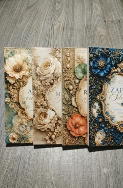 Talonario Papelitos Vintage Coleccion Botanica del Alma - Pre Venta