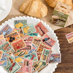 Stickers Cajita Grocery Label (F062)