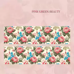 Washi Tape Rococo Flowers 60mm x 2m