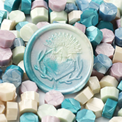 Pack MIX pastillitas de lacre octogonales x 100 unid SERIE B