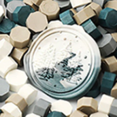 Pack MIX pastillitas de lacre octogonales x 100 unid SERIE B