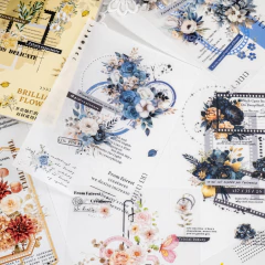 Sticker Book 20 hojas Brillant Flowers