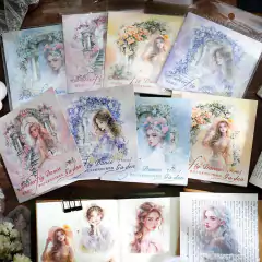 Pack 30 sticker Pet Butterfly Dance