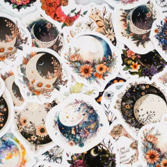 Stickers Cajita Flower Moon Night (109) - comprar online