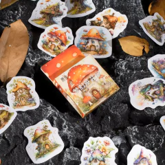 Stickers Cajita Casitas del Bosque (0825)