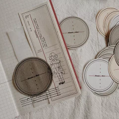 Set de 40 die cuts Vanilla Art Crafts - comprar online