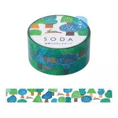 Cinta Pet SODA clear 20 mm width - Casa Washi