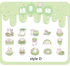 Stickers Gourmet Cat Series x 45 unid en internet