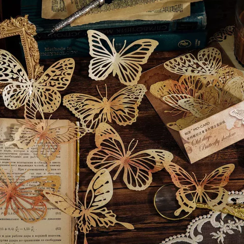 Pack de 10 papeles troquelados doble faz Lace Series