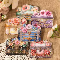 Pack de 40 stickers PET Floral Fragance