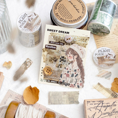 Rollo stickers washi Plant Poems - Casa Washi