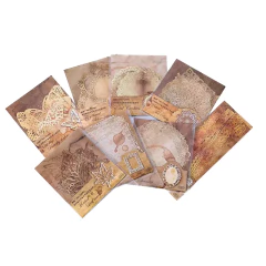 Imagen de Pack de 10 papeles troquelados doble faz Lace Series