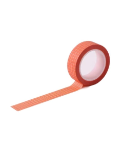 Washis estandard GRID 15 mm x 10 m COLORES 2021 Blanca fondo naranja