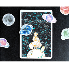 Stickers Cajita Planetas