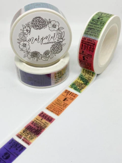 Washis Vintage 15 mm x 10 m Marymer A - Casa Washi