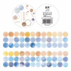Washi Stickers Dots Oriental Aesthetics 60mm x 3m