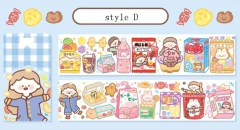 Washi coleccion Cuadrille Kawaii Yuxian 40 mm x 3 m