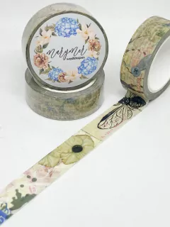 Washis Vintage 15 mm x 10 m Marymer A - Casa Washi