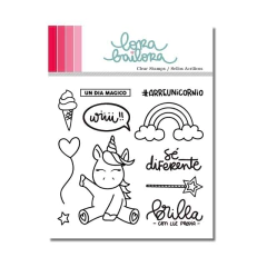 Sello acrilico 10x10cm Lora Bailora en internet