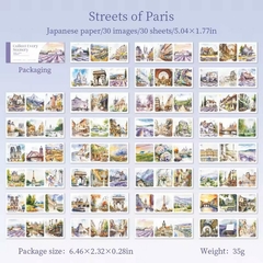 Sticker Book 30 Hojas Washi Collect Every Scenery