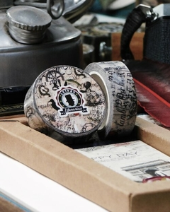 Washi tape Letras Literarias  1.5cm x 10mts Serie A 
