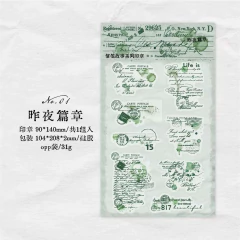 Sellos de Silicona Letterhead Story Series