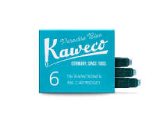 Kaweco cartuchos tinta x 6un.