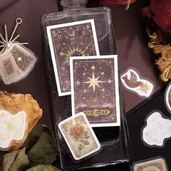Pack de 45 Flake stickers con foil Fortune