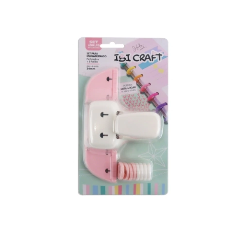 Perforadora para discos de expansion set con 8 dis