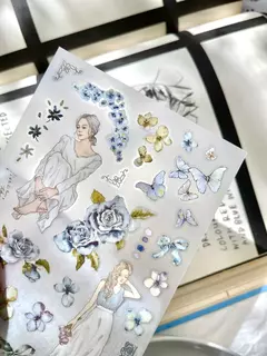 Transfer stickers Pion x 3 planchas