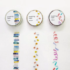 Washi tape troquelada 18 mm x 5 m Serie A
