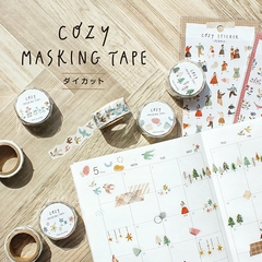 Washi tape Cozy 18 mm x 5 m
