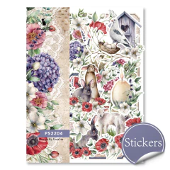 Set de 30 stickers Vintage Paradise series Panalisa Serie A