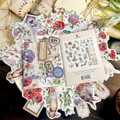 Set de 30 stickers Vintage Paradise series Panalisa Serie A
