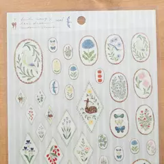 Plancha de stickers PET Hyogensha x Midori Asano