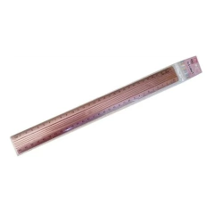 REGLA DE ALUMINIO PARA CORTE 30CM ROSA