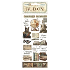 Stamperia Rub-On 4"x 8.5"