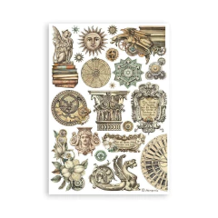 Stamperia A5 Washi Pad 8 Pkg