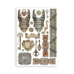 Stamperia A5 Washi Pad 8 Pkg