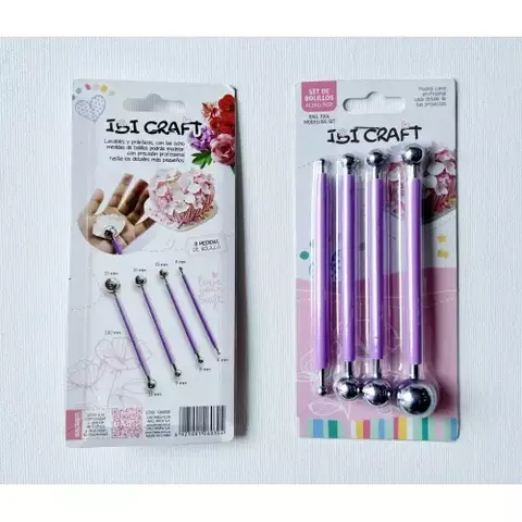 Set Bolillos Metalicos 4pcs