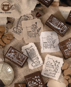 Sello de madera y goma Colección BACK IN TIME MoCard (tamaños varios) - comprar online