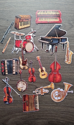 Die cuts Papelitos Vintage Christmas Serie A